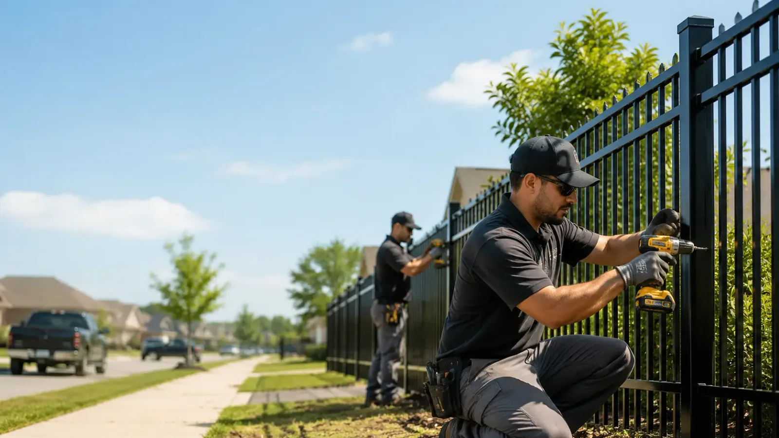 Metal Fence Installation in Wetumpka, AL